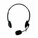 Ewent EW3563 headphones/headset Wired Head-band Calls/Music Black Ewent EW3563 headphones/headset Wired Head-band Calls/Music Black