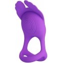 LYBAILE PRETTY LOVE - VIBRANT PENI RING 7 VIBRATIONS PURPLE SILICONE