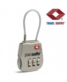 Pacsafe Prosafe 800 Bagažo pakabinama spyna Cinkas Sidabras