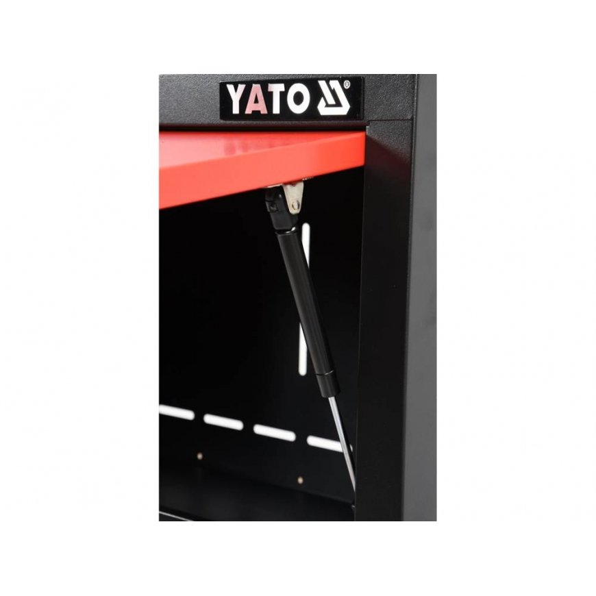 Yato YT-08935 industrial storage cabinet Red, Black Steel – 5