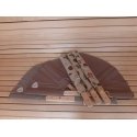 Sauna fan, black alder, 50 x 100 cm, various colors Sauna fan, black alder, 50 x 100 cm, various colors