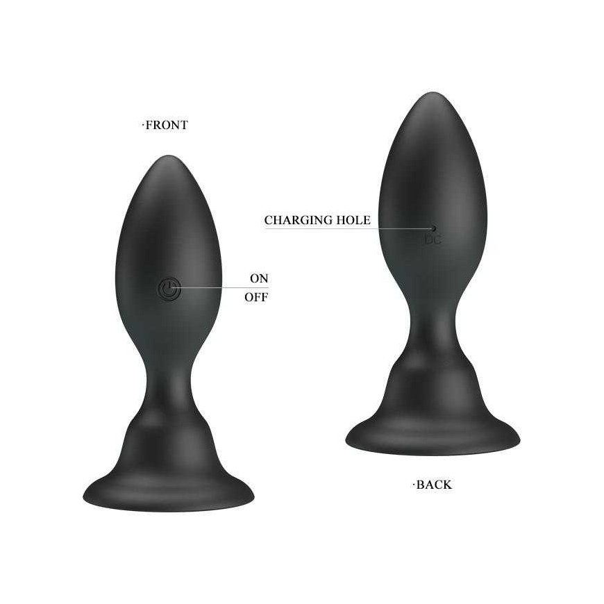 LYBAILE Pretty Love Push Vibro Butt plug – 3