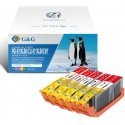 G&G kompatybilny ink / tusz su PGI-570XLBK/CLI-571BK/C/M/Y, NP-C-0570XLBK/571XLBKCMY, CMYK, 20,4ml + 10,8ml, ml G&G kompatybilny ink / tusz su PGI-570XLBK/CLI-571BK/C/M/Y, NP-C-0570XLBK/571XLBKCMY, CMYK, 20,4ml + 10,8ml, ml