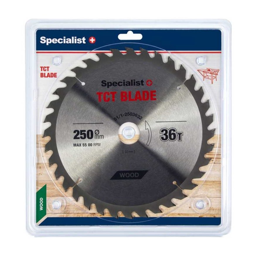SPECIALIST+ cutting disc, 250x36Tx32 mm