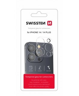 Swissten Tempered Glass For Camera Lens For Apple iPhone 14 / 14 Plus