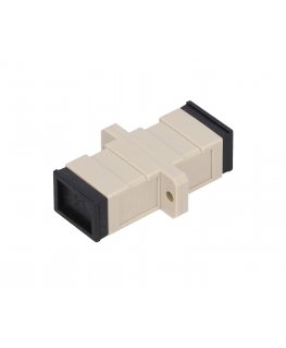 Extralink Adapter SC/UPC Multi mode, Simplex, Gray