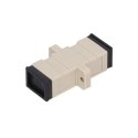 Extralink Adapter SC/UPC Multi mode, Simplex, Gray Extralink Adapter SC/UPC Multi mode, Simplex, Gray