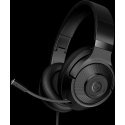 LORGAR Noah 101, Gaming headset with microphone, 3.5mm jack connection, cable length 2m, foldable design, PU leather ear pads, s
