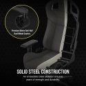 Corsair CF-9010057-WW videospēļu krēsls Datorspēļu krēsls Sēdvieta ar tīkliņauduma pārklājumu Melns