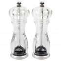 Salter 7606 CLXR seasoning grinder Salt & pepper grinder set Transparent