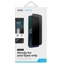 UNIQ Optix Privacy iPhone 15 Pro Max 6.7" privacy tempered glass with applicator UNIQ Optix Privacy iPhone 15 Pro Max 6.7" privacy tempered glass with applicator
