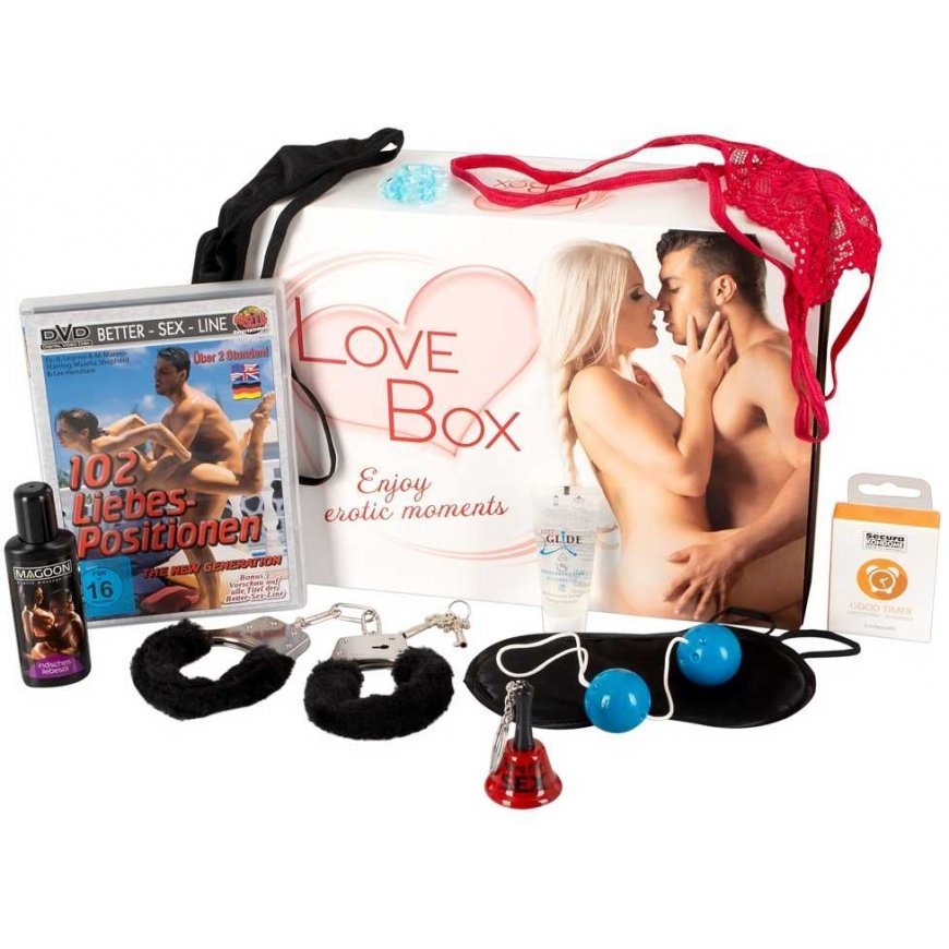 Love Box Erotinis rinkinys dovanų dėžutėje – 3