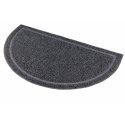 TRIXIE 40386 cat litter mat Semi-circle PVC Grey TRIXIE 40386 cat litter mat Semi-circle PVC Grey