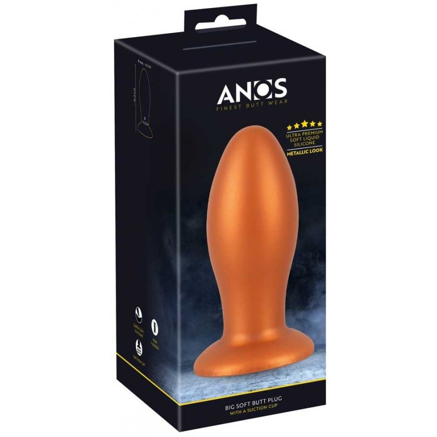 ANOS Big soft butt plug with s