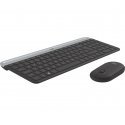 Logitech MK470 klaviatūra Pelė įskaityta Universalus Radijo dažnio belaidė QWERTZ Vokiečių Grafitas Logitech MK470 klaviatūra Pelė įskaityta Universalus Radijo dažnio belaidė QWERTZ Vokiečių Grafitas