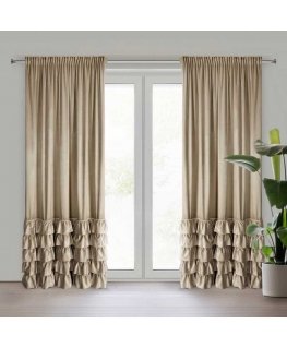 Euro curtains ZAS/CARLI/C.BEŻ 140X270 T