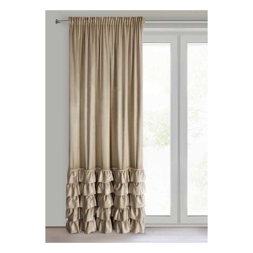Euro curtains ZAS/CARLI/C.BEŻ 140X270 T – 2