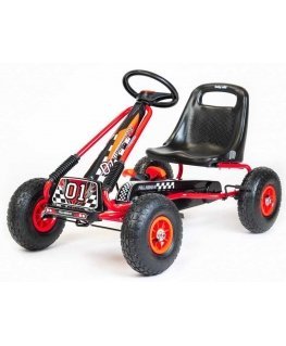 Baby Mix Go Kart Razor - pedalinis gokartas | Raudona