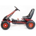 Baby Mix Go Kart Razor - pedalinis gokartas | Raudona Baby Mix Go Kart Razor - pedalinis gokartas | Raudona