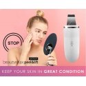 BeautyRelax Beauty Relax Peel&Lift Premium BR-1530 - Ultrasonic spatula baltas