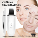 BeautyRelax Beauty Relax Peel&Lift Premium BR-1530 - Ultrasonic spatula baltas