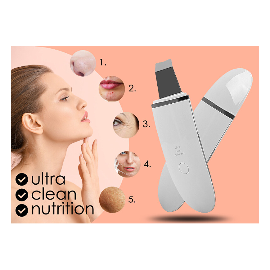 BeautyRelax Beauty Relax Peel&Lift Premium BR-1530 - Ultrasonic spatula white – 5