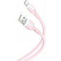 XO cable NB212 USB - USB-C 1,0 m 2,1A pink XO cable NB212 USB - USB-C 1,0 m 2,1A pink