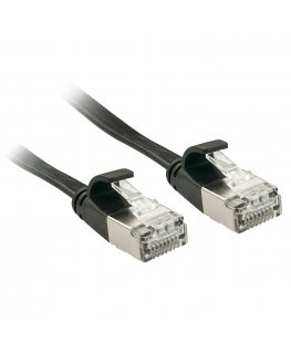 Lindy 47484 tīkla kabelis Melns 5 m Cat6a U/FTP (STP)