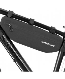 Rockbros AS-043 bicycle bag with Velcro 3l - black