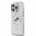 Karl Lagerfeld IML K&CH Heads Metal Frame MagSafe Case for iPhon Karl Lagerfeld IML K&CH Heads Metal Frame MagSafe Case for iPhon