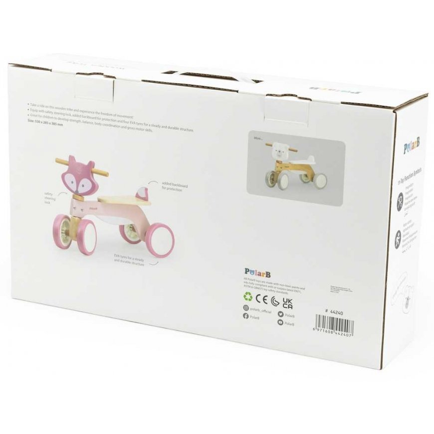 PolarB Wooden quad scooter VIGA Fox – 4