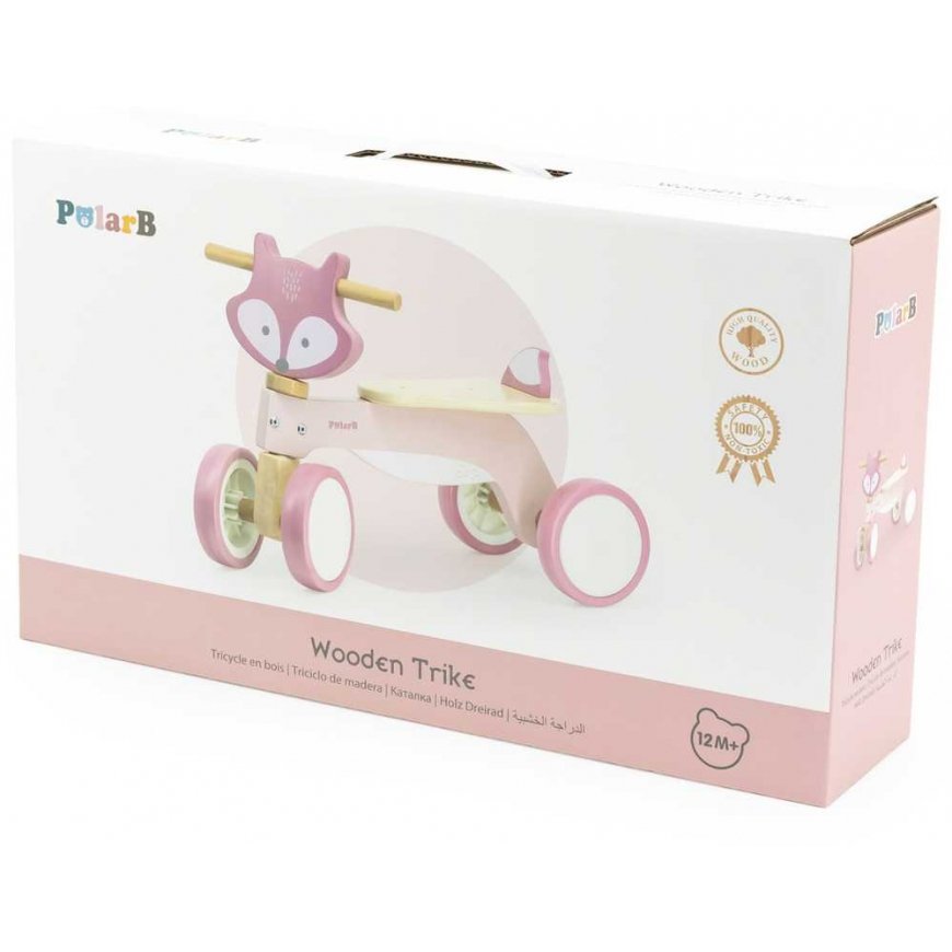 PolarB Wooden quad scooter VIGA Fox – 5