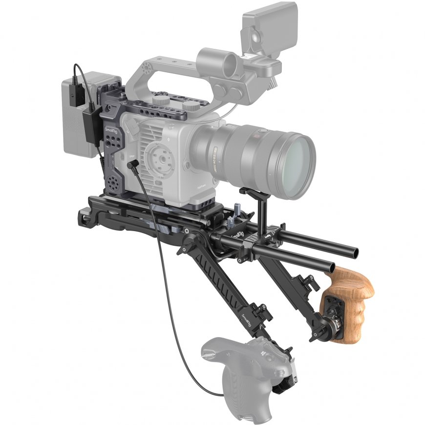 SmallRig 4125 kameras plecu turētājs (rig)