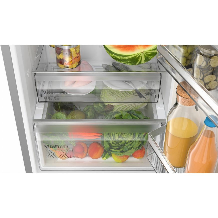 Bosch Serie 4 KGN397LDF külmik-sügavkülmik Eraldiseisev 363 l D Roostevaba teras – 4