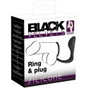 Orion Juodas Velvets Ring & Plug Orion Juodas Velvets Ring & Plug