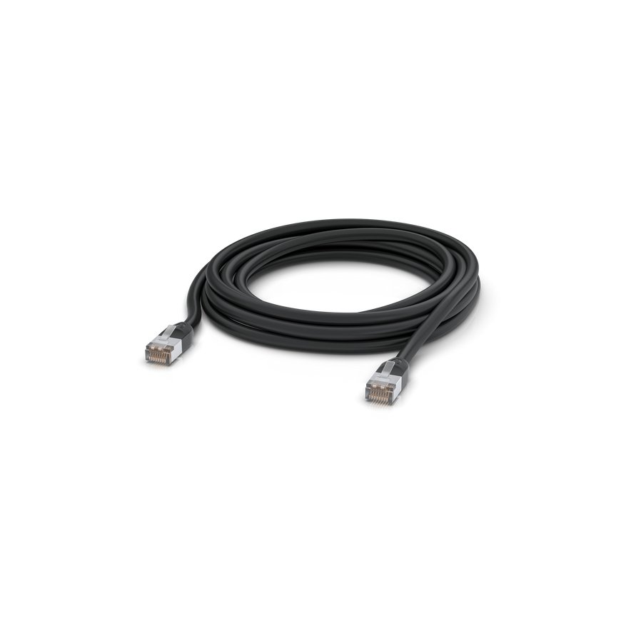 Ubiquiti UACC-CABLE-PATCH-OUTDOOR-5M-BK tinklo kabelis Juoda Cat5e S/UTP (STP) – 2