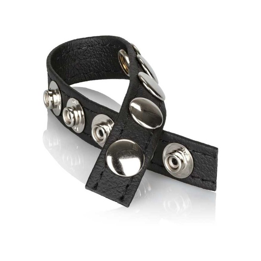 Calexotics Pierścień-ADONIS ARES LEATHER COCKRING – 3
