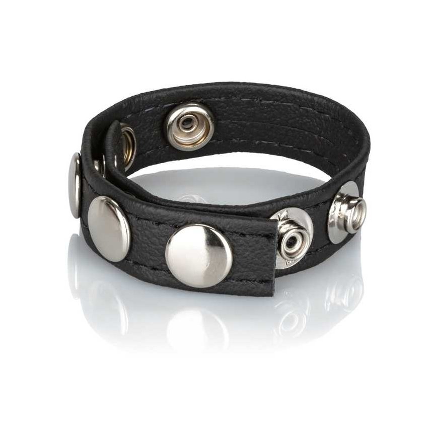 Calexotics Pierścień-ADONIS ARES LEATHER COCKRING – 4