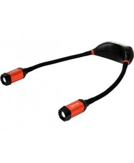Yato YT-08599 taskulamp Must, Punane Taskulamp kaelas kandmiseks SMD LED