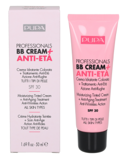 Pupa Milano Pupa Pupa Professionals BB Kreminis + Anti-Eta SPF30, 50 ml