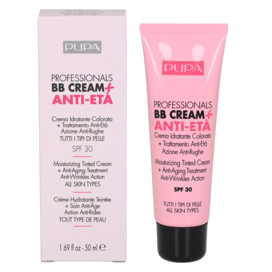 Pupa Milano Pupa Pupa Professionals BB Kreminis + Anti-Eta SPF30, 50 ml