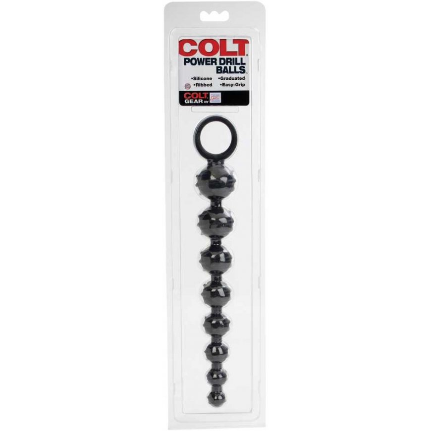Calexotics Plug/pulki-COLT POWER DRILL BALLS Black