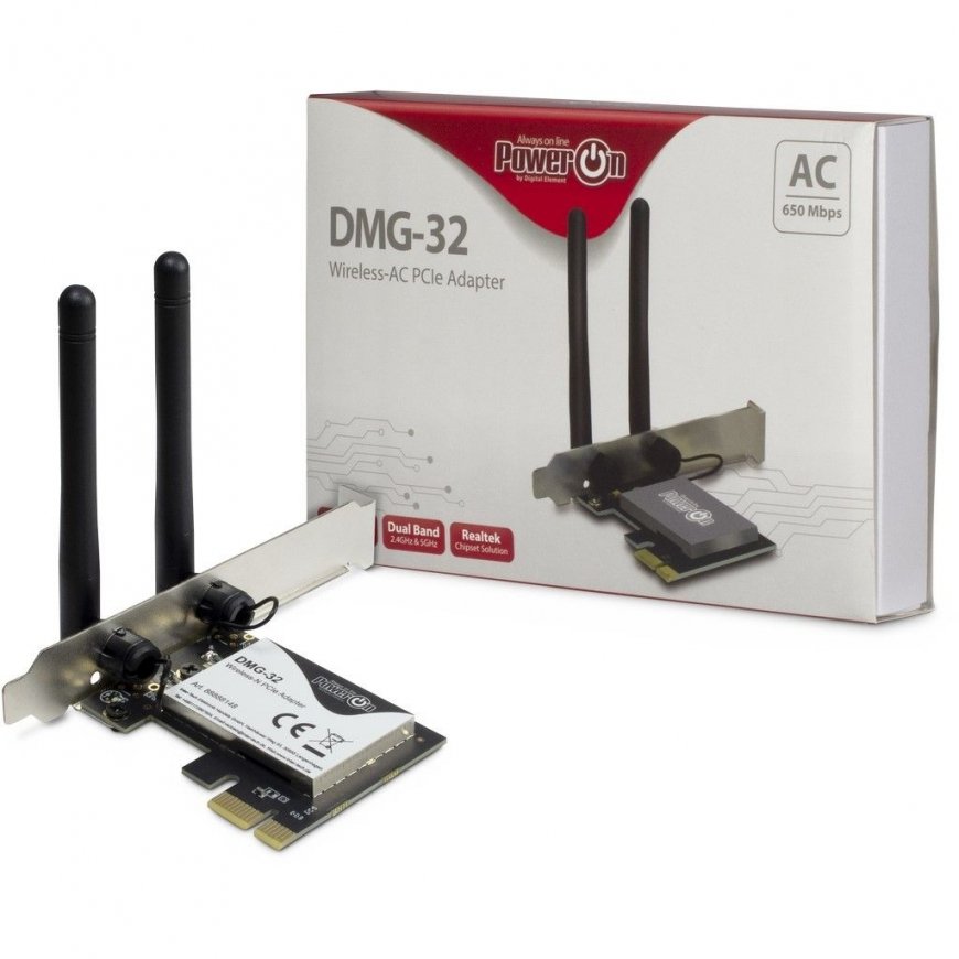 Inter-Tech DMG-32 Sisemine WLAN 650 Mbit/s – 2