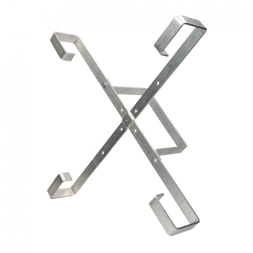 Extralink FRAME 800X800X100 vadu organizētājs Siena Kabeļa turētājs Alumīnijs 1 pcs