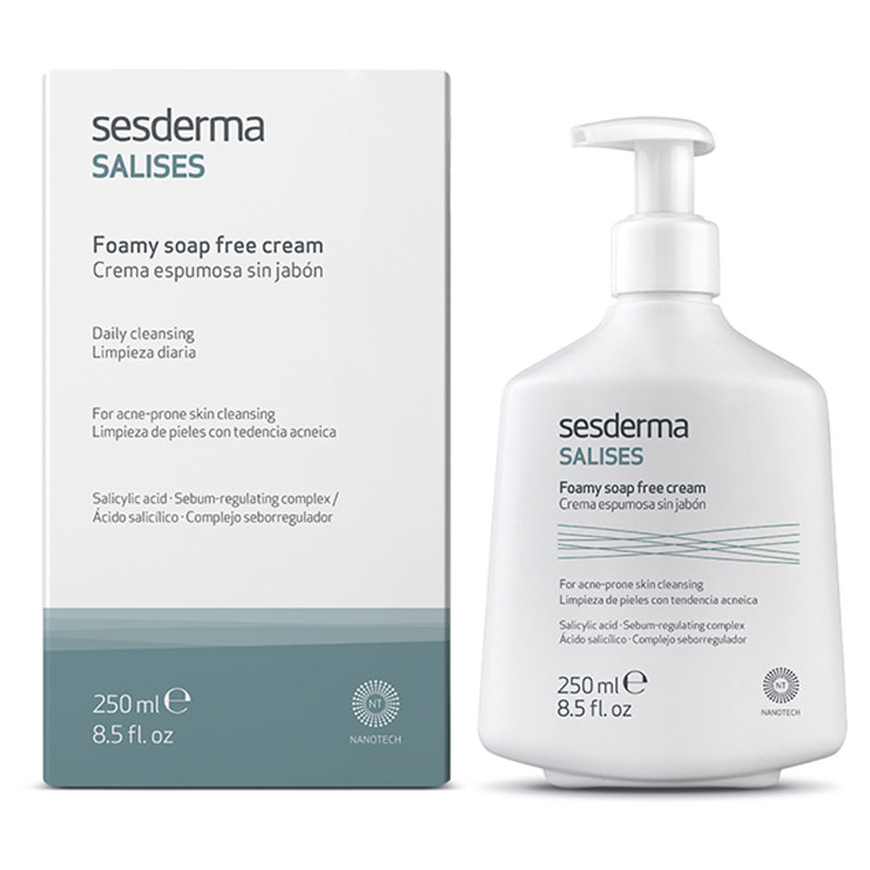 Sesderma Salises soap-free foaming cleanser, 250 ml – 2