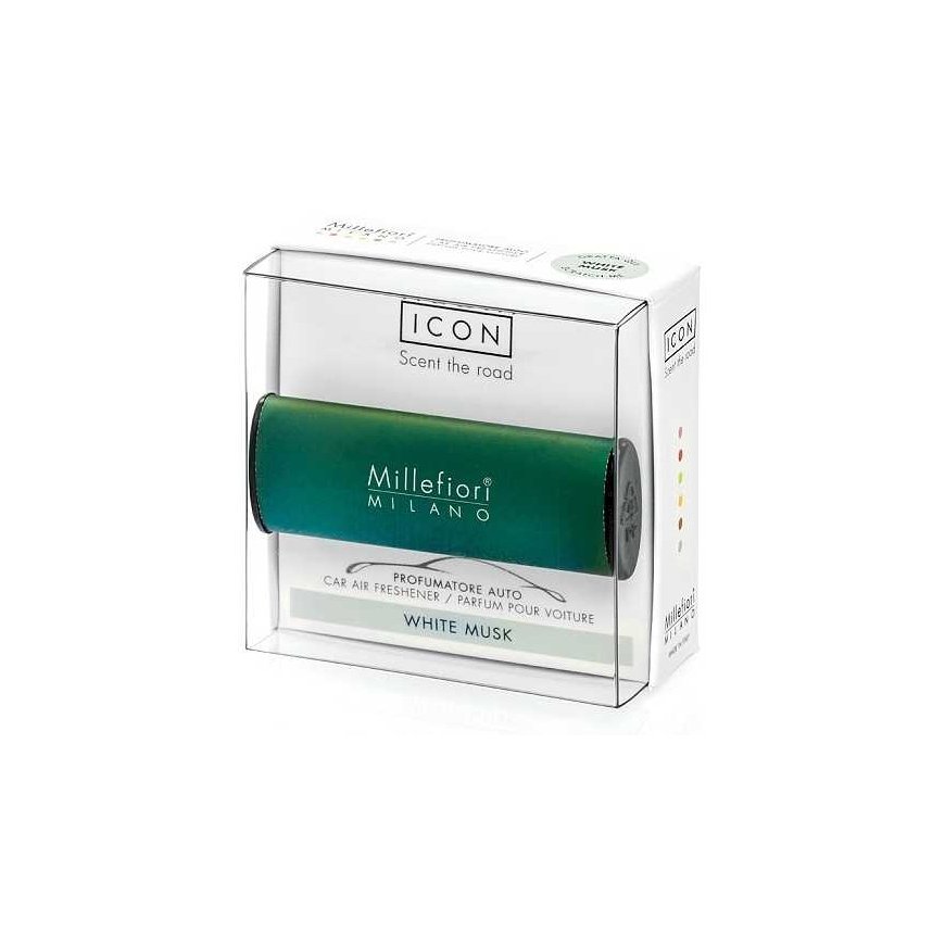 Millefiori Milano Car fragrance Icon Classic White musk 47 g Perfume Unisex – 3