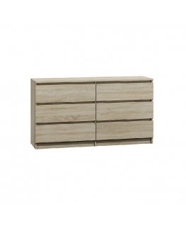 Topeshop M6 140 SON 2X3 riidekapp ja sahtlitega kummut