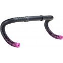 SUPACAZ Super Sticky Kush - Star Fade - Neon Pink + Pink Plugs handlebar tape with plugs SUPACAZ Super Sticky Kush - Star Fade - Neon Pink + Pink Plugs handlebar tape with plugs
