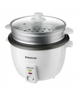 Taurus RICE CHEF ātrvārāmais katls rīsiem 1,8 L 700 W Pelēks, Balts