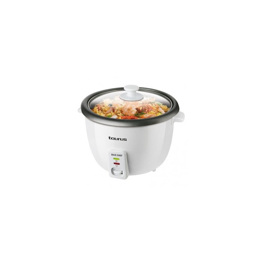 Taurus RICE CHEF riisinkeitin 1,8 L 700 W Harmaa, Valkoinen – 2